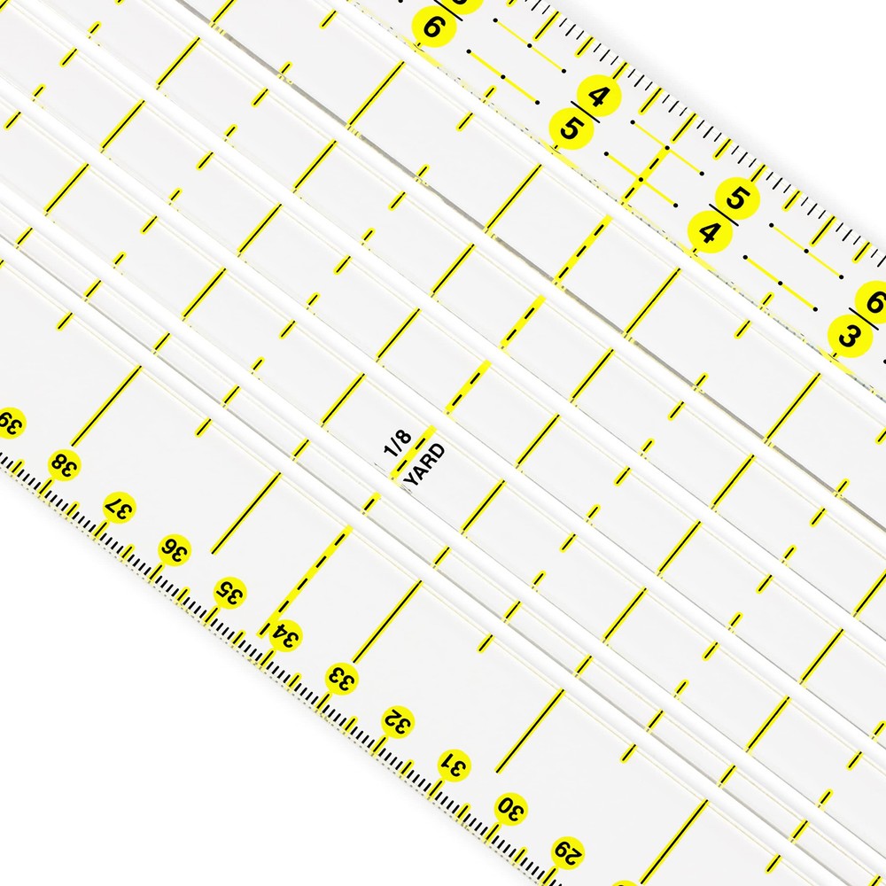 Dritz Measure & Mark Rulers & Accessories, Clear