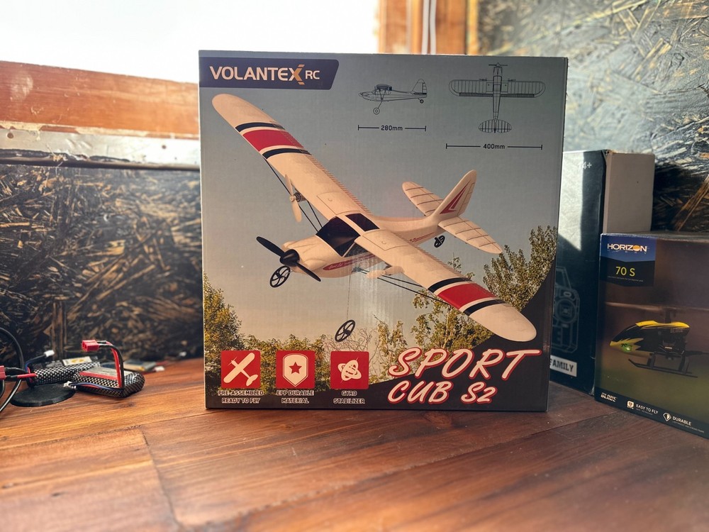 volantex rc plane sport cub s2