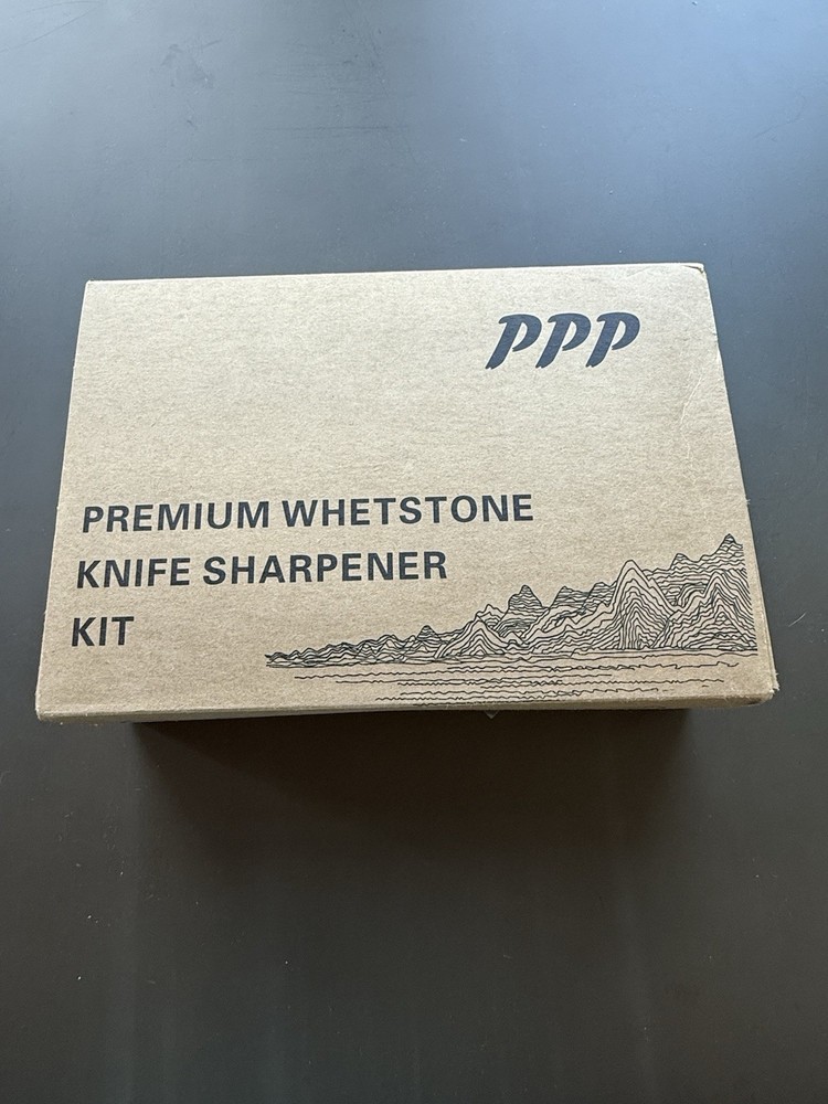 PPP Premium Whetstone Knife Sharpener Kit
