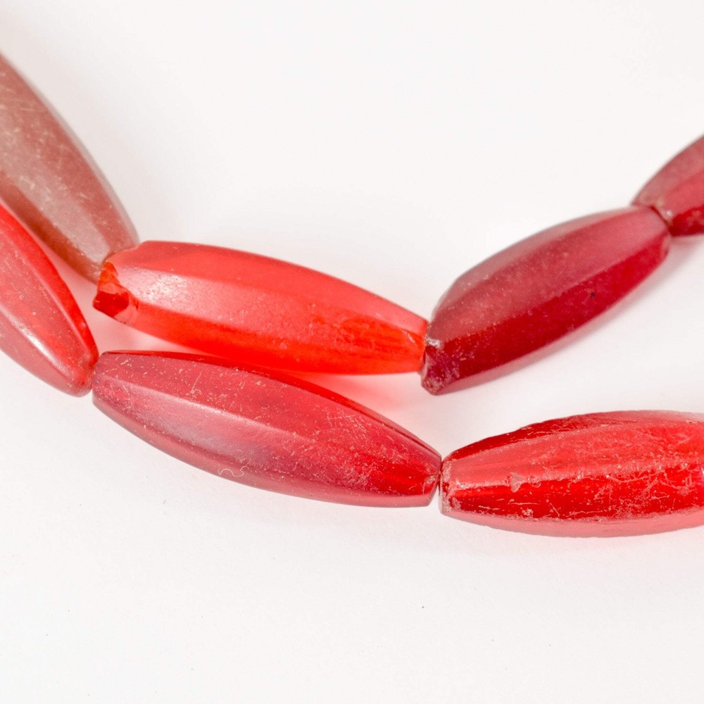 Bohemian Red Trade Beads