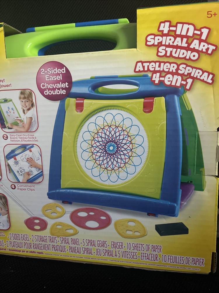 Crayola 4-in-1 Spiral Art Studio