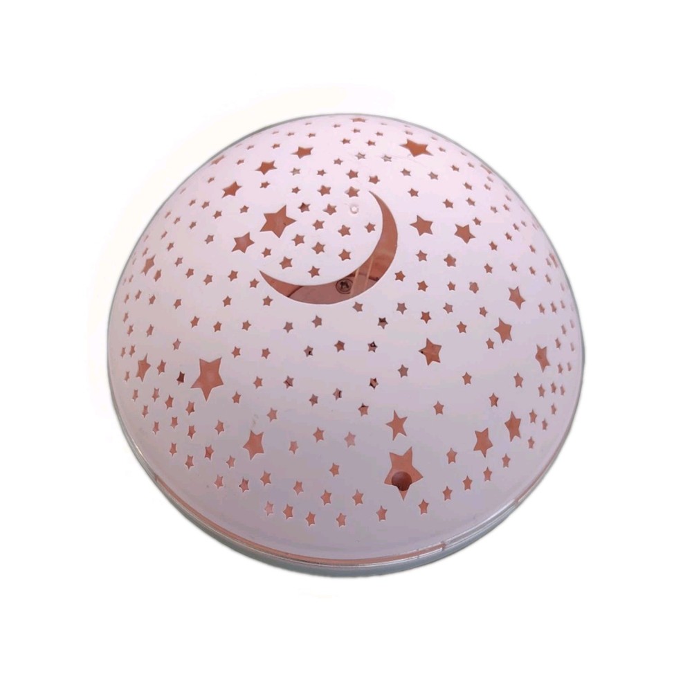 Pink mushroom projection lamp Star.moon Pattern.