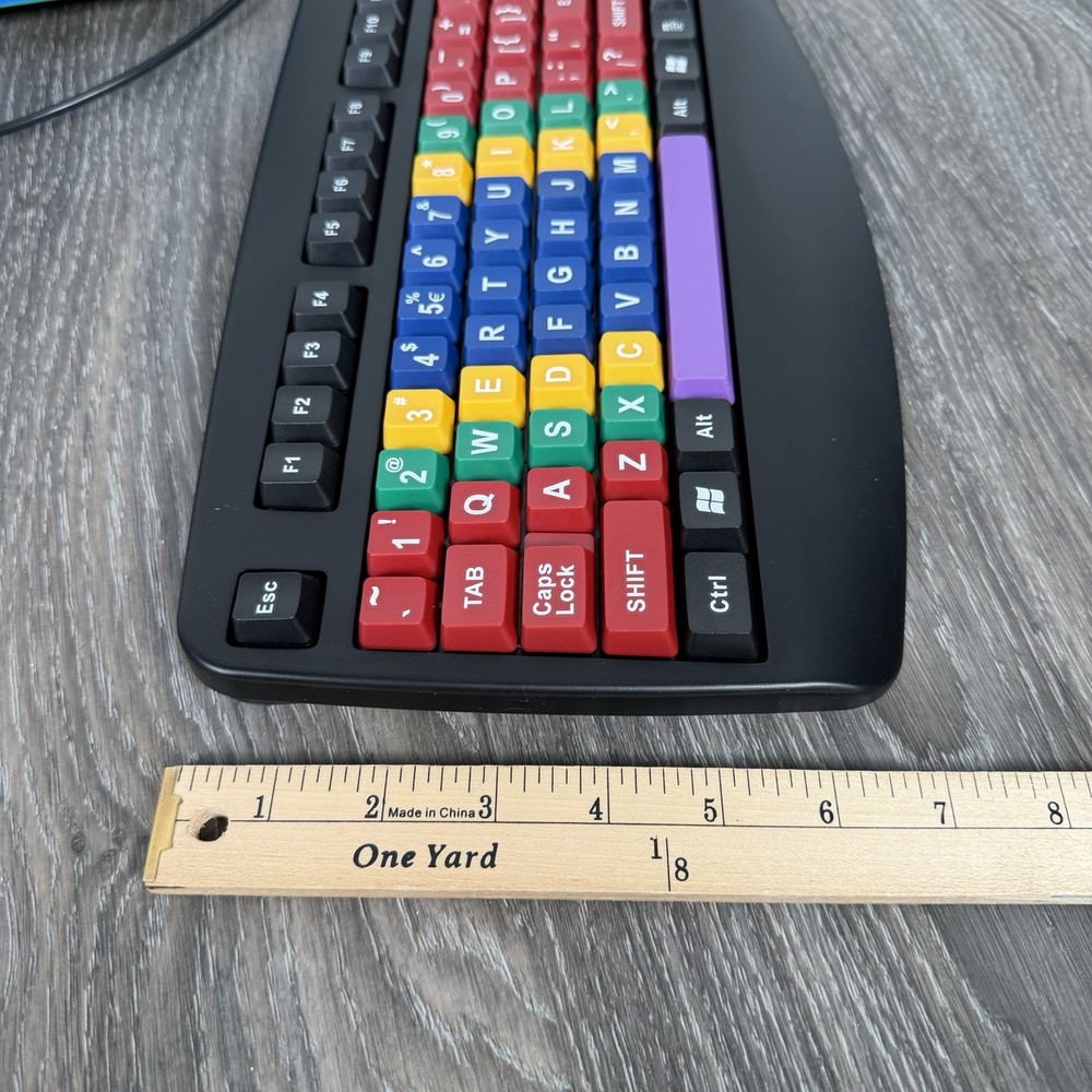 Chester Creek Wired LessonBoard Training Keyboard Kids Color Coded Accessibility