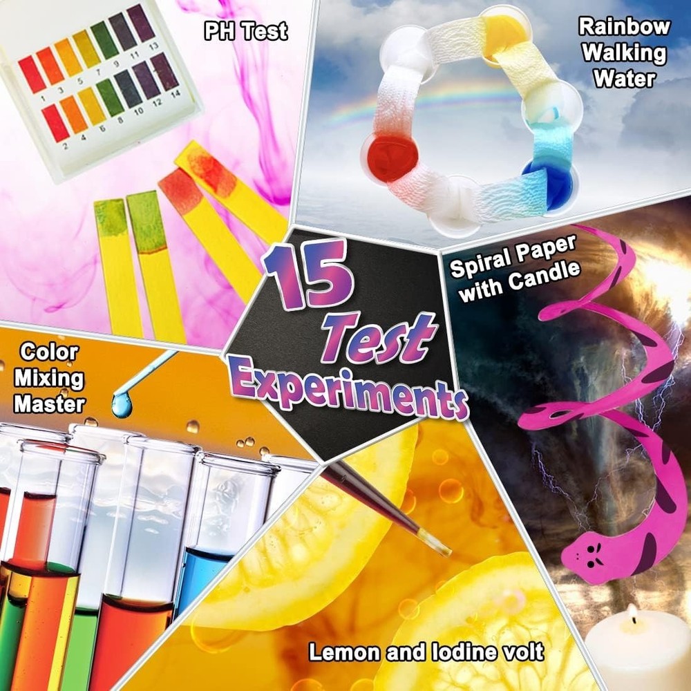 Interactive 70 Lab Experiments Science Kit for Kids - A Fun Learning Tool