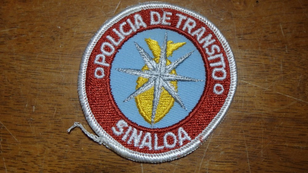 POLICIA DE TRANSITO SINALOA OBSOLETE  PATCH BX B #15
