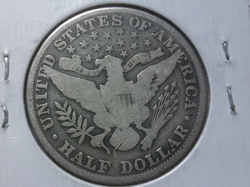 1915-P Barber Half Dollar laz