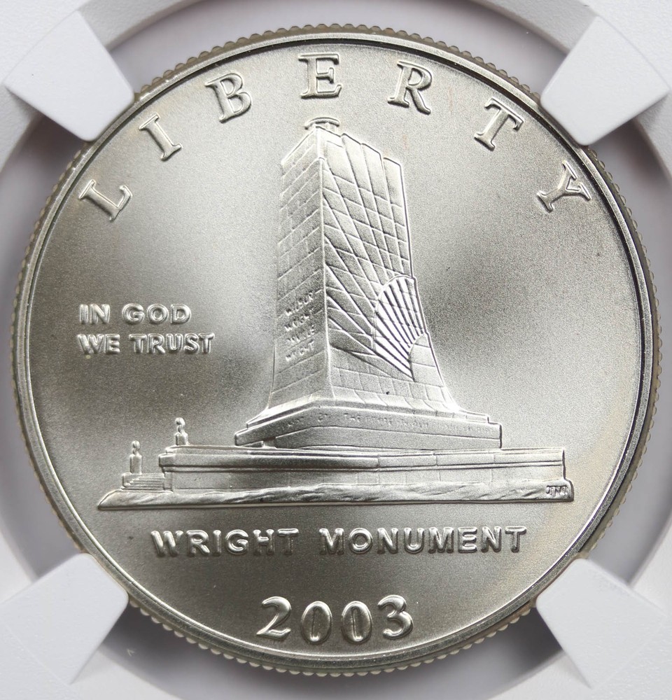 2003-P First Flight Centennial Modern Commemorative Half Dollar 50C MS 69 NGC