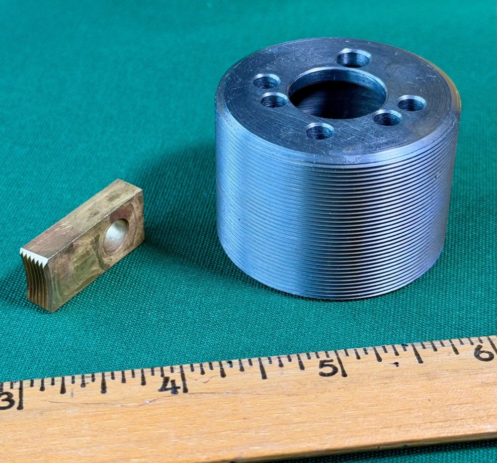 UNIMAT Lathe - Thread Cutting Pattern & Follower for Threader #1270 - Size 30G
