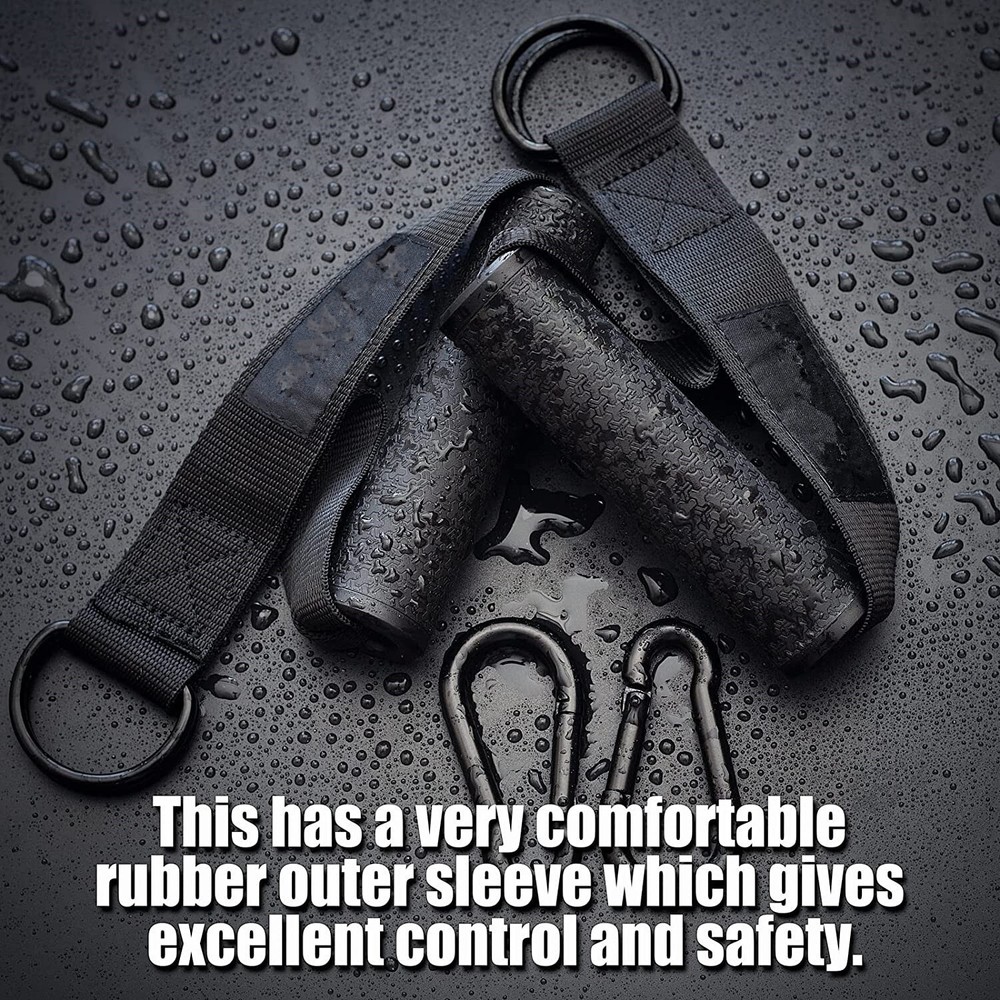 Cable Handles Gym Equipment - Extremely Comfortable Rubber Cable Machine Handle