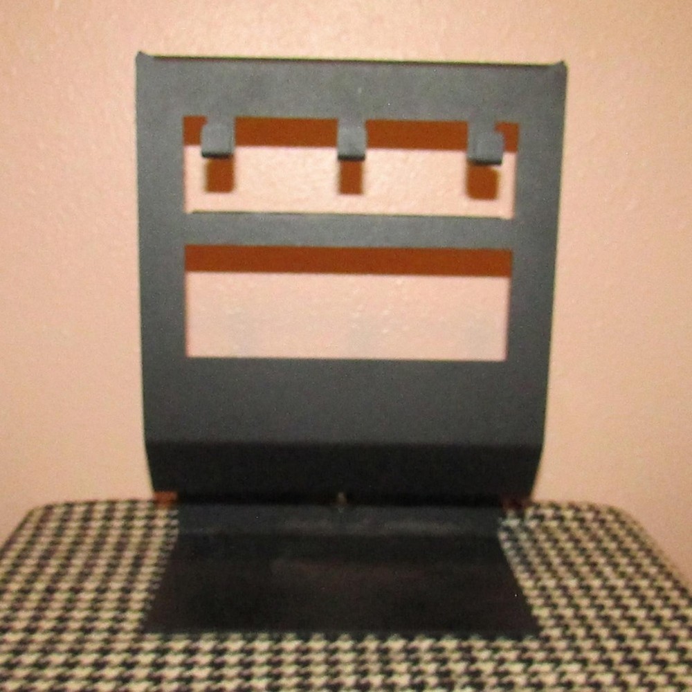 Dual-Function Iron Barista Tool Organizer & Tamping Station