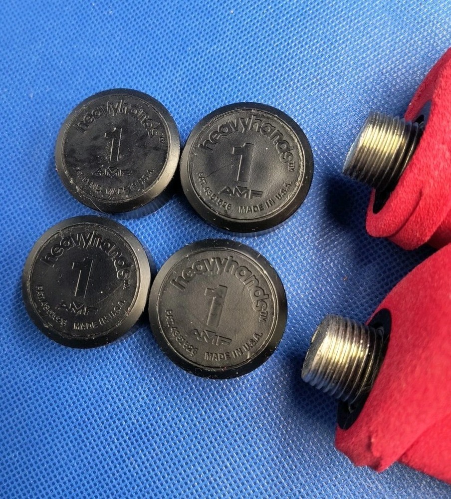 Pair of one pound AMF Heavy Hands exercise weights