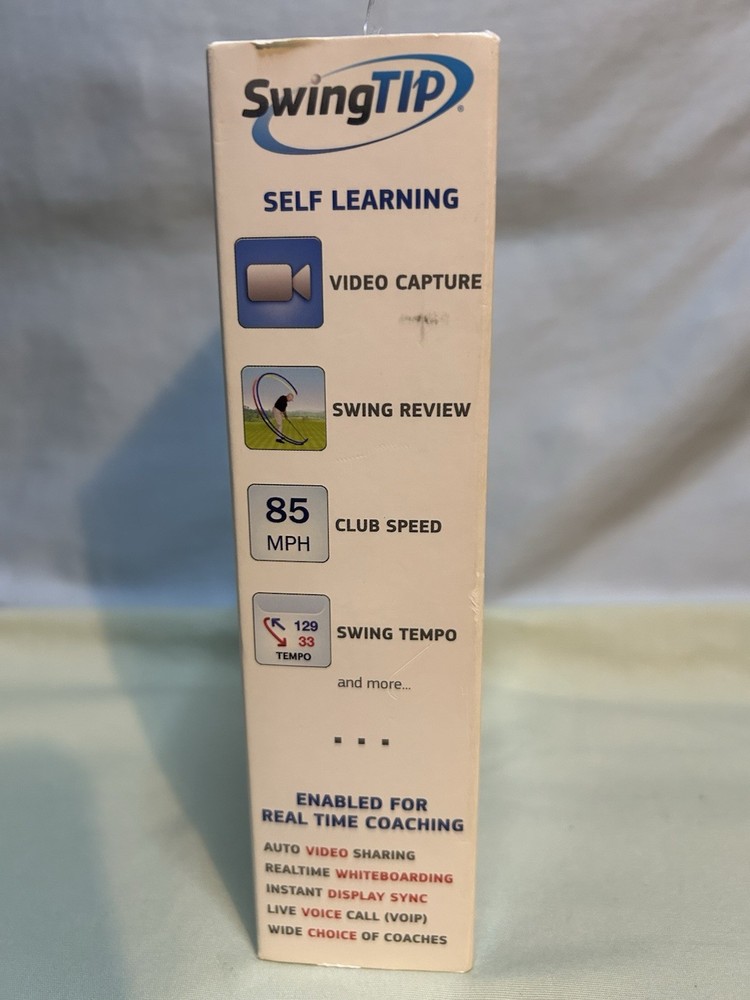 SwingTip Real Time Golf Swing Analysis Live Remote Coaching STP105 Swing Tip