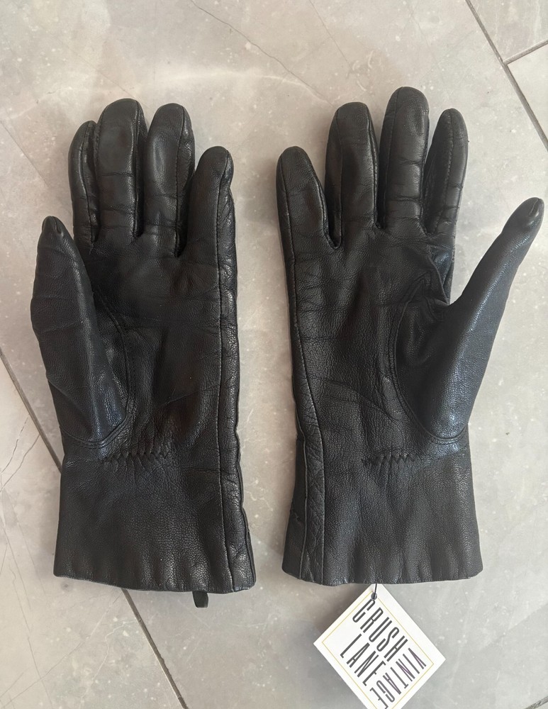 leather gloves