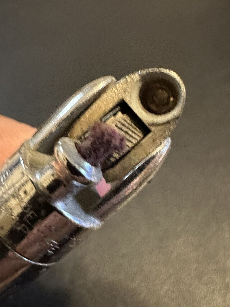 Ronson Rhodium Mechanical Pencil Lighter!!!!!!!!!!!!