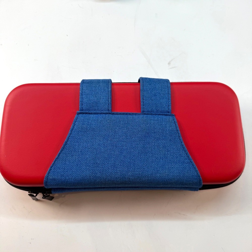 Nintendo Switch Dock Joy Con Grip Mario Style Travel Case Bundle