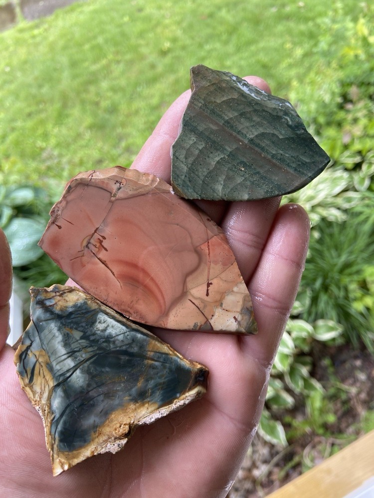 Morrisonite Slabs 3 Pc 111 Grams