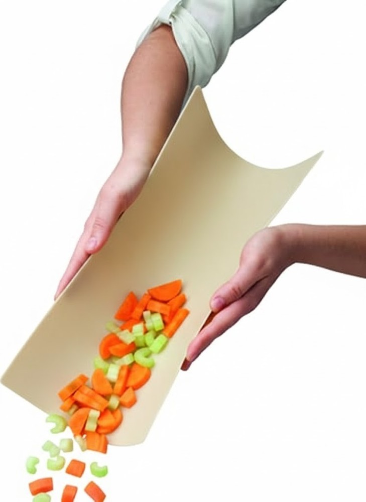 4X Flexible Color Coded Cutting/Chopping Mat Non Slip Base