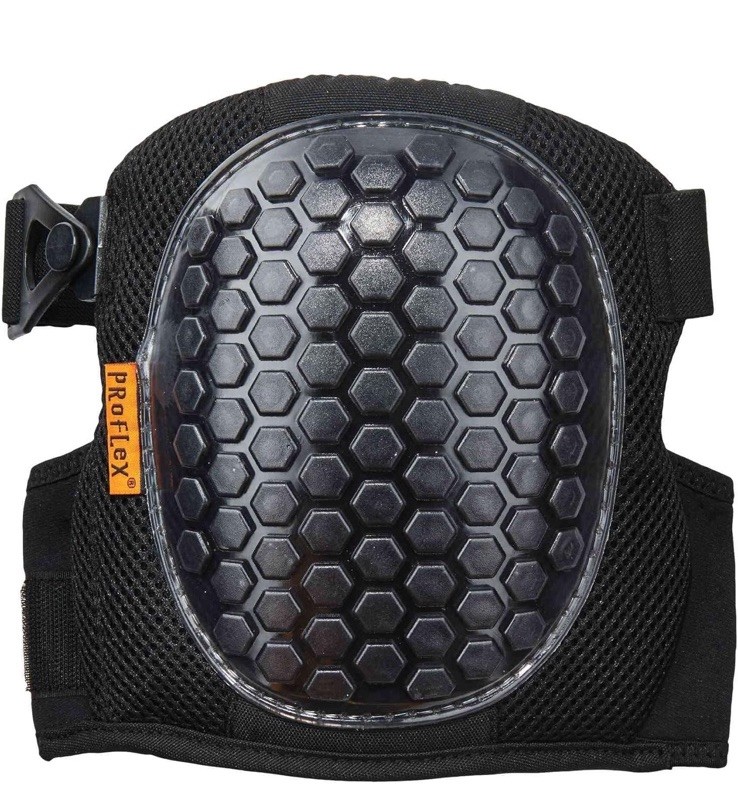 Ergodyne ProFlex 367 Professional Knee Pads, Protective Round Cap, Lightweight