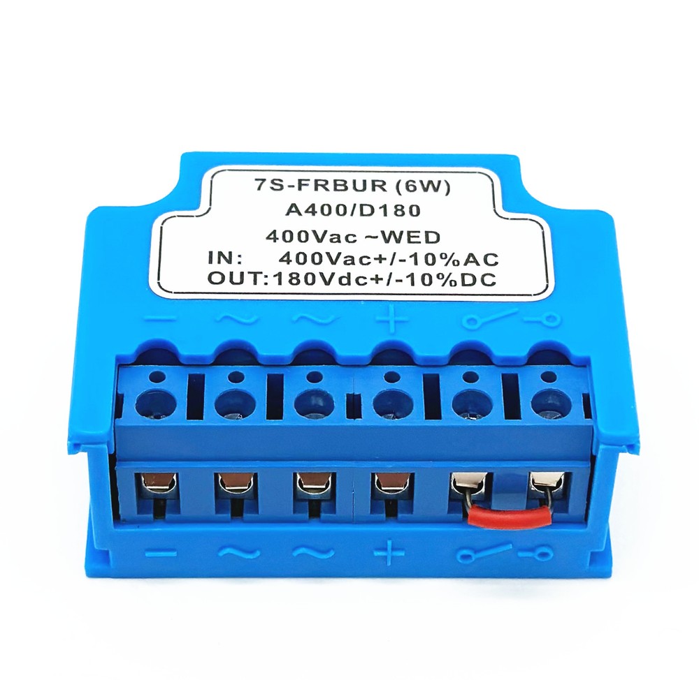 7S-FRBUR(6W) A400/D180 400VAC+/-10% 180VDC+/-10% Half wave Rectifier Module