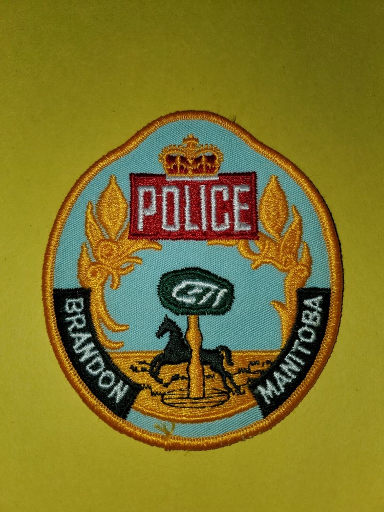 Brandon Manitoba Police Patch