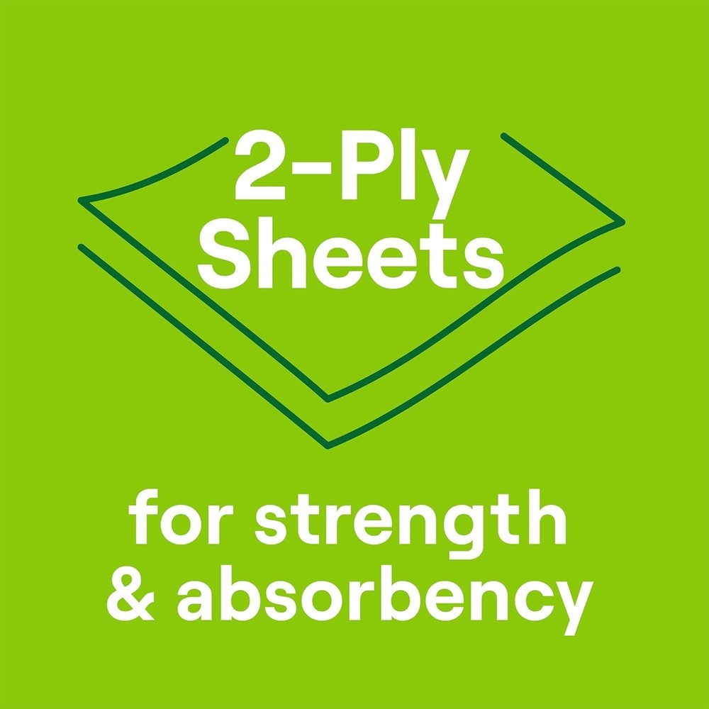 120 Count Seventh Generation Absorbent Paper Towels - Compostable & Eco-Friendly