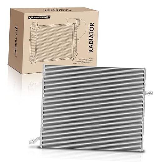 Engine Coolant Radiator Assembly Compatible with Mercedes-Benz E300 2017