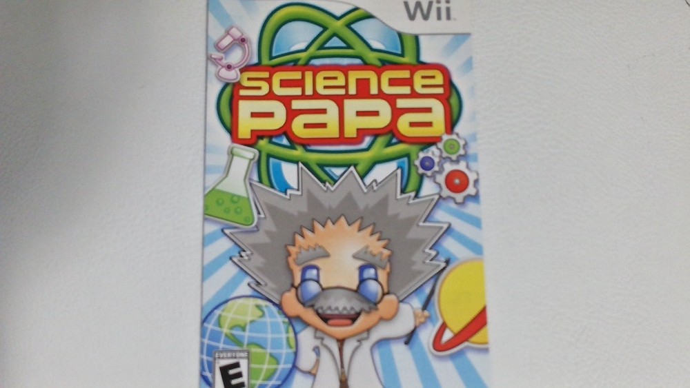 Science Papa Instruction Manual (Nintendo Wii)