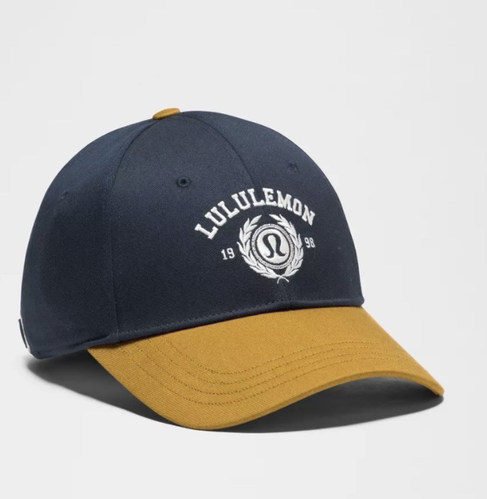 Lululemon Structured Ball Cap Collegiate Size L/XL Unisex Adjustable