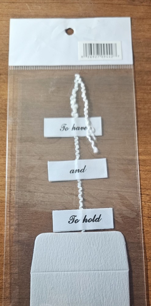 Creative Imagination Quilling Quirks Heart Strings Wedding 2 Have & 2 Hold