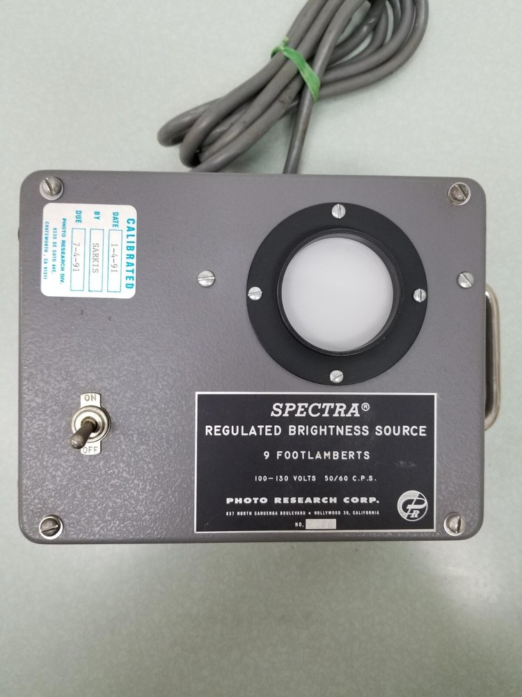 Spectra Meter Regulated Brightness Source