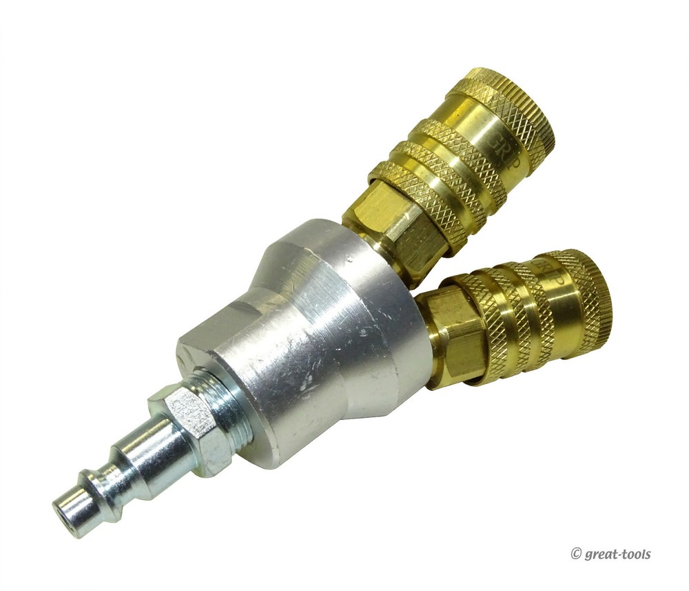 COMPRESSED AIR MAINFOLD – 3-way quick coupling splitter – air compressor – tools