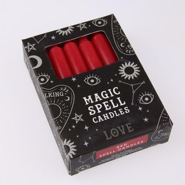 Mixed Colours Spell Candles 12 Pack