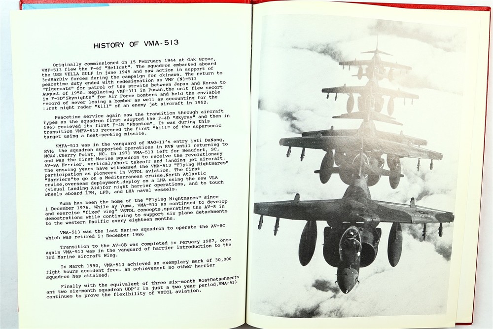 Squadron VMA-513 1990 1991 Westpac Deployment Cruise Book