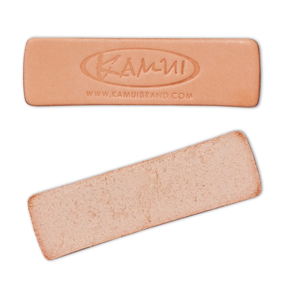 KAMUI Billiard Cue Tip Protector 2-Pack Leather Burnisher (Black)