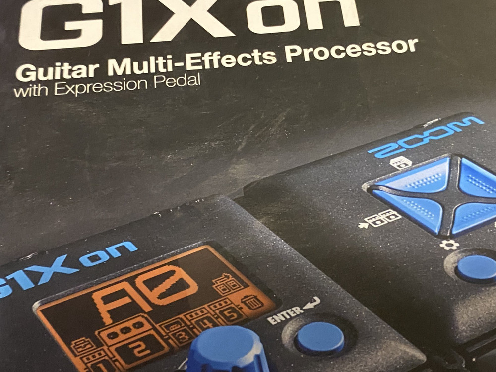 New old stock G1X on Guitar Multi-Effects Processor with Expression Pedal
