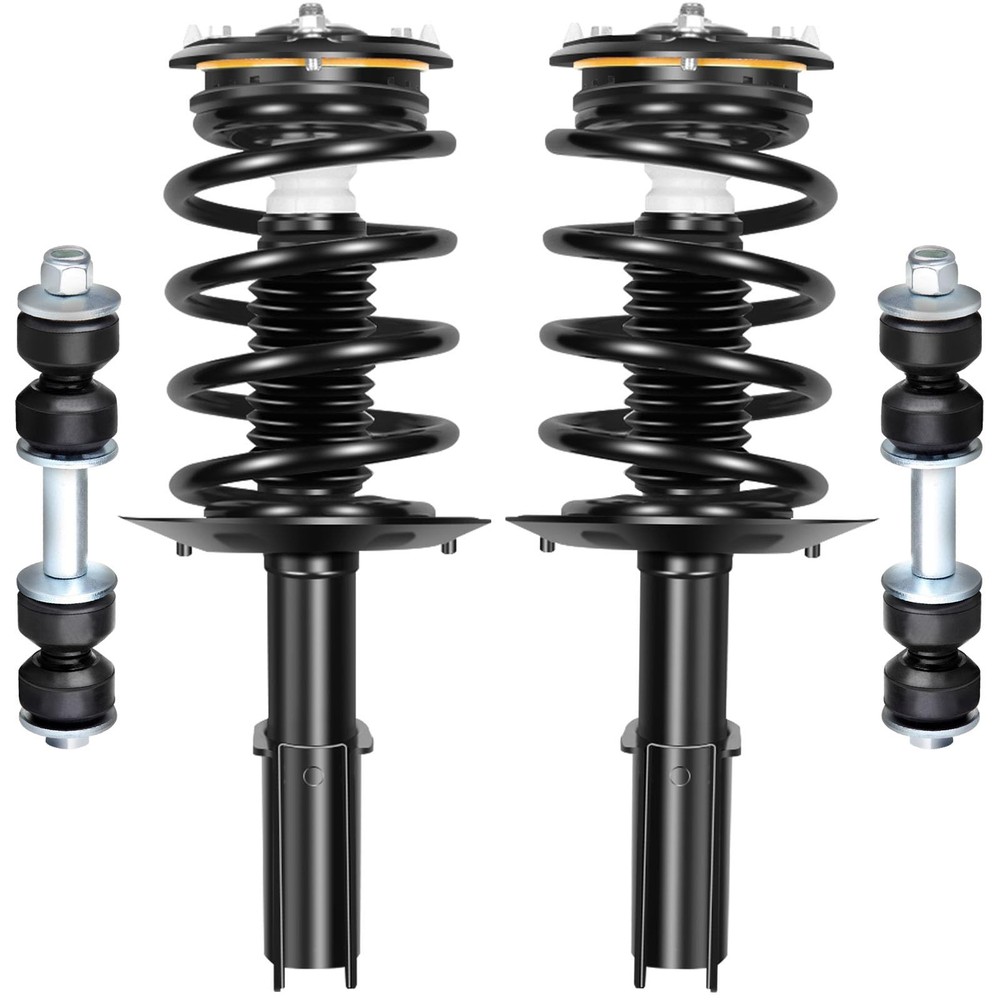 Front Struts Spring Assembly Sway Bar Links Kit 4pck for LeSabre Lucerne 171685
