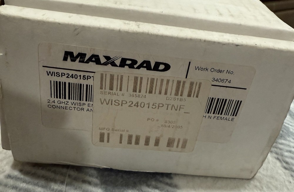 MAXRAD WISP24015TNF SECTOR PANEL ANTENA