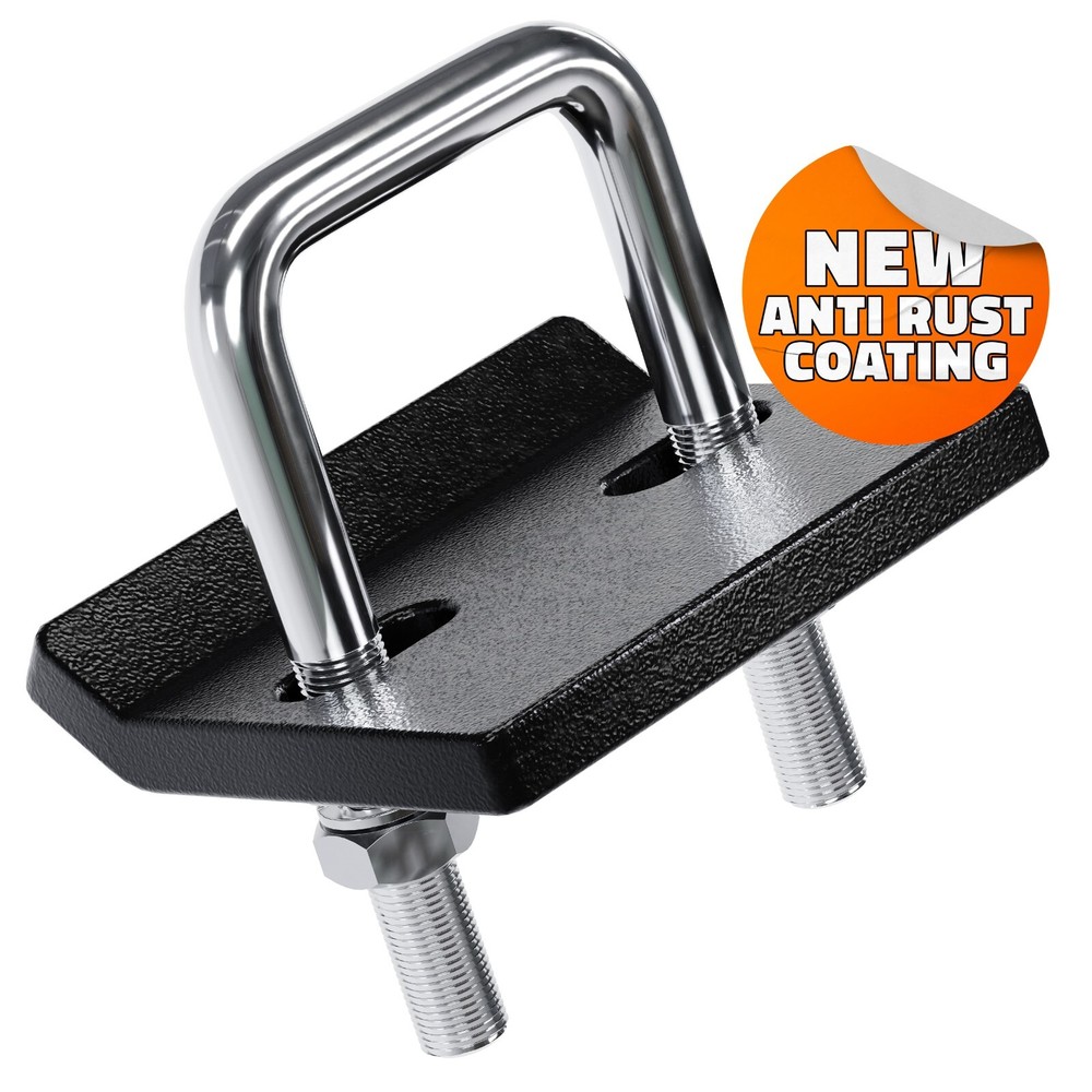 Mockins 1.25" - 2"  Hitch Stabilizer and Tightener with Anti-Rust Coating