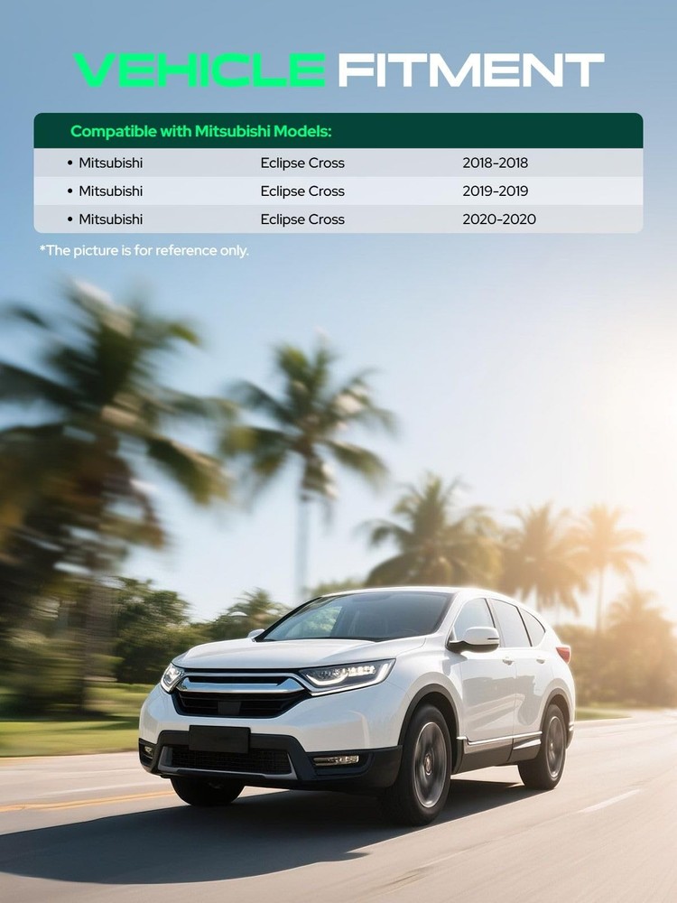 Front Left Driver Side Bumper Bracket for Eclipse Cross 2018-2020 Steel