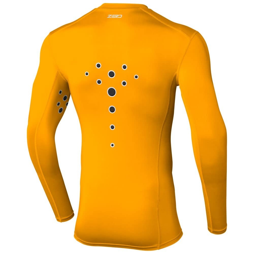 Seven Zero Blade Laser Cut Compression Jersey Small Orange