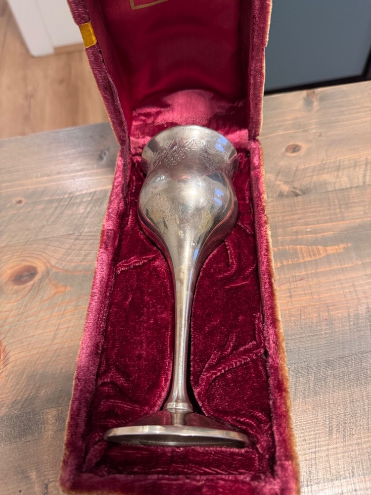 Vintage Alef Judaica Goblet