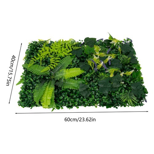 6PCS Greenery Walls, Artificial Greenery Wall, Artificial Grass Backdrop Wall~!