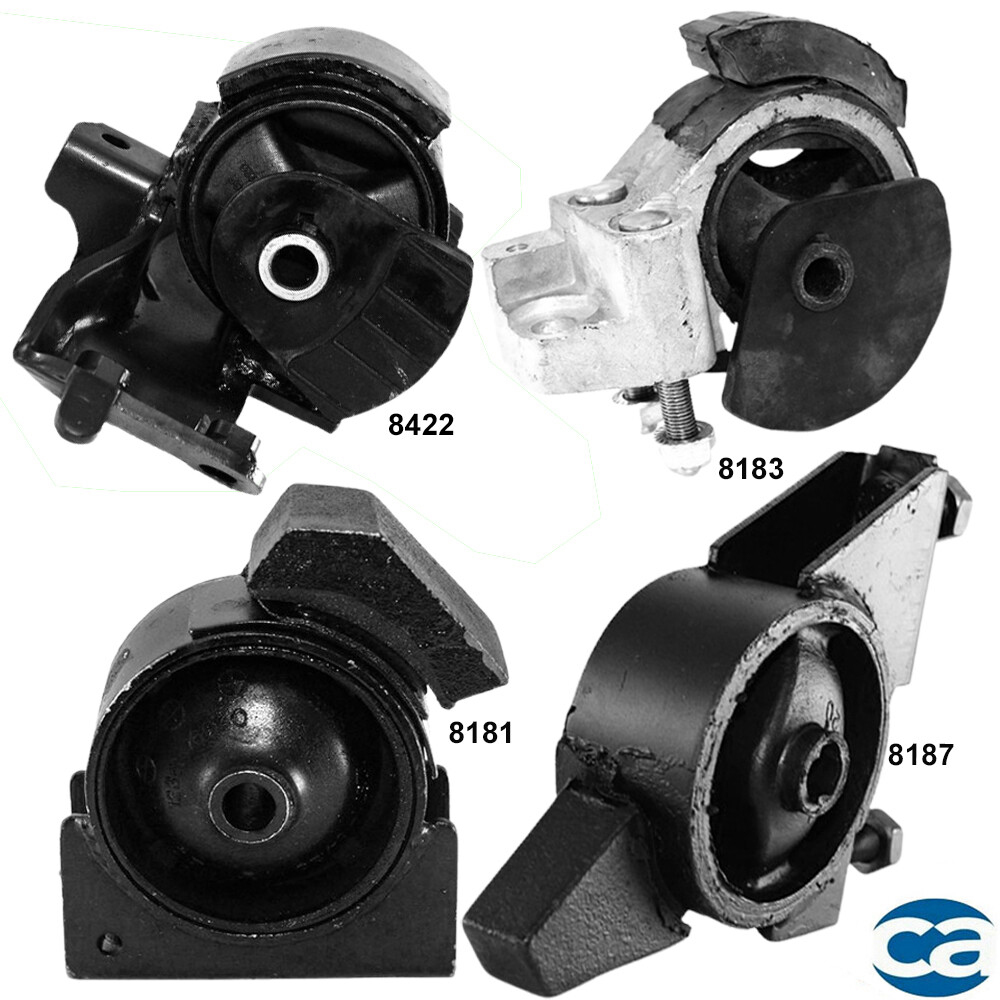 Engine Motor Mounts & Manual Trans. Mount 4Pcs Set for Toyota Corolla 90-92 1.6L
