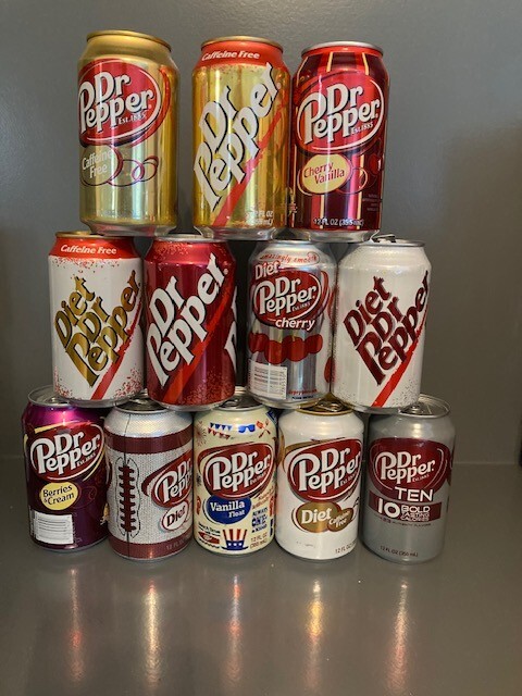 Dr Pepper Can Collector Starter Kit (12 pack)