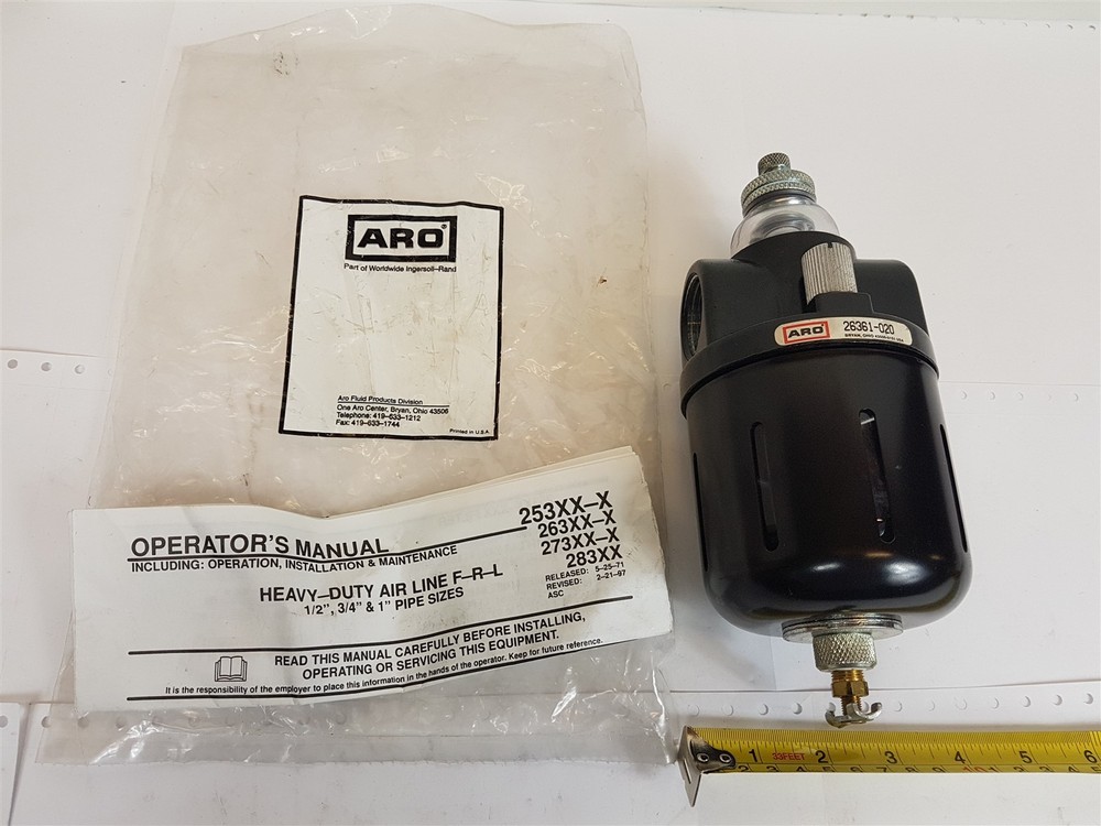 Aro 26321-020 Heavy Duty Hydraulic Lubricator - New