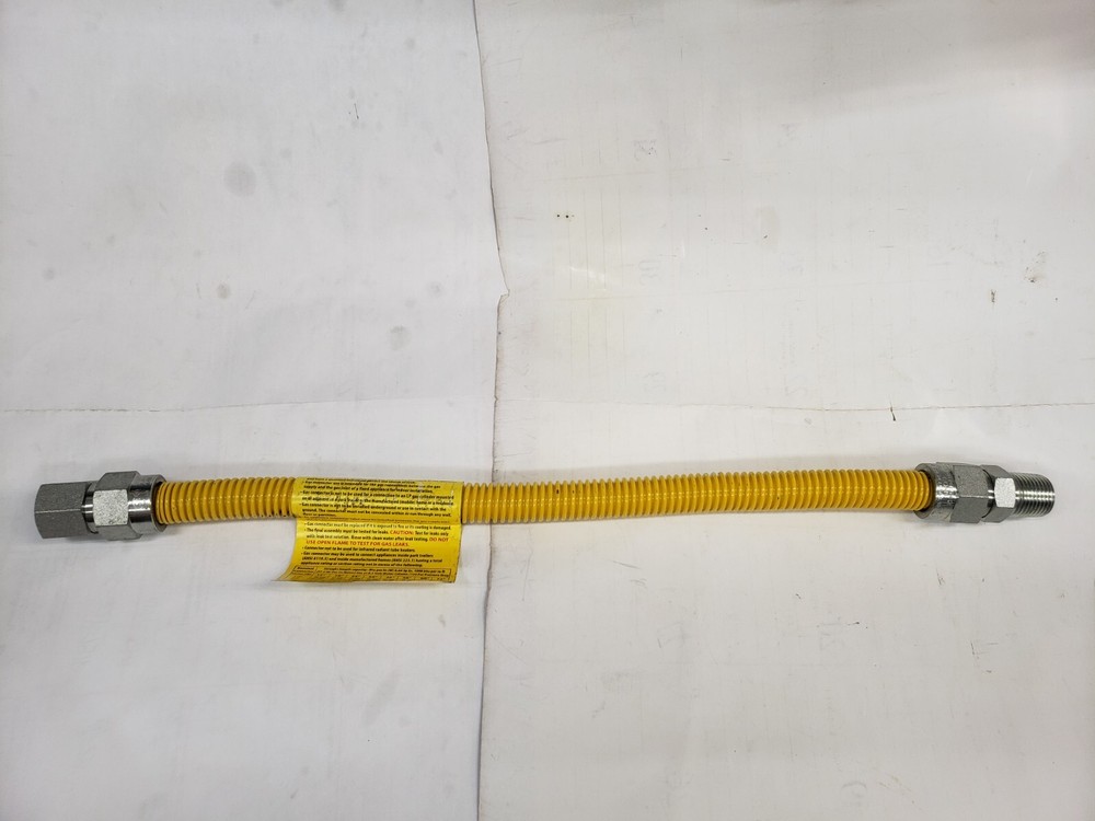 BrassCraft CSSL54-18 3/8"X18" Gas Connector Line 1/2" ID