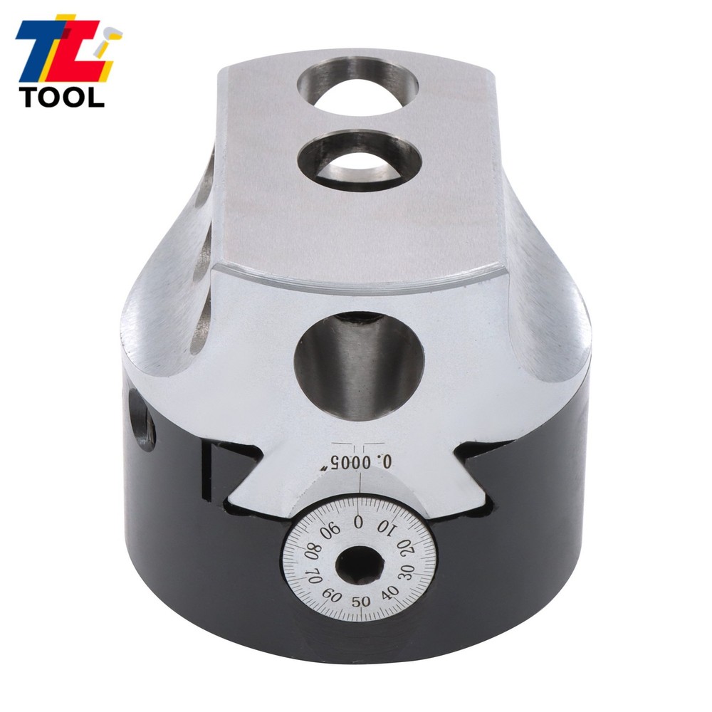 Boring Head for Milling Machine 3" 0.001" Precision 1-1/2-18 Thread