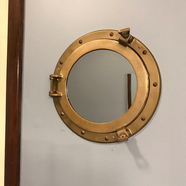 4 1/2" Round Replacement Mirror, Hand Cut, Custom Cut