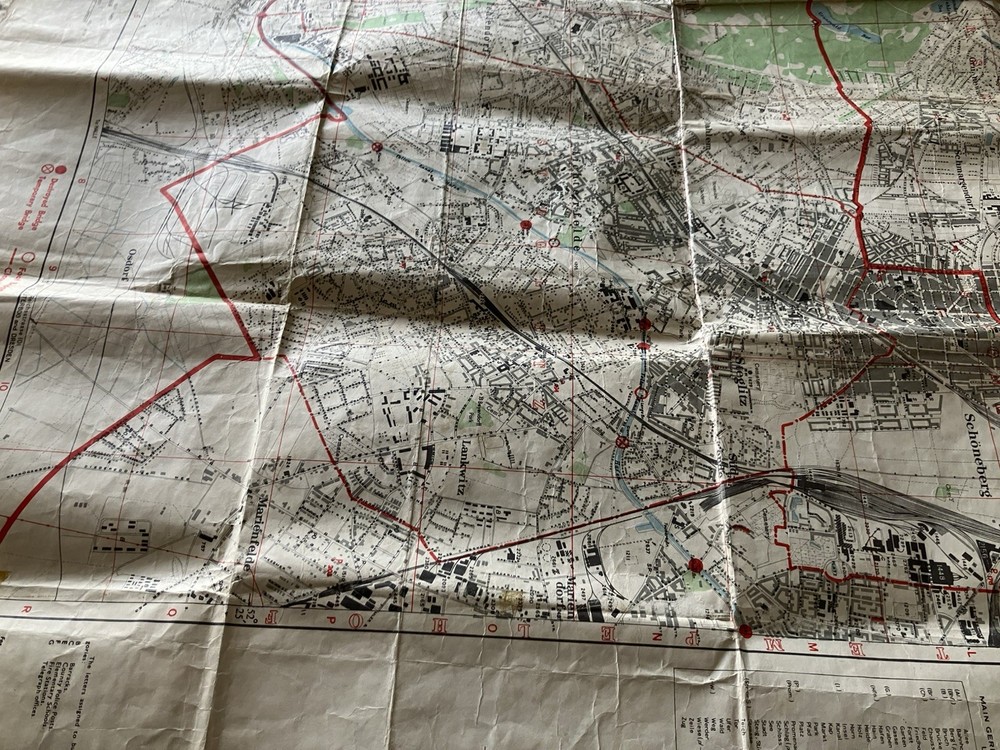 Allied Central Interpretation Unit War Map Germany Sheet 3 (SW) 1945