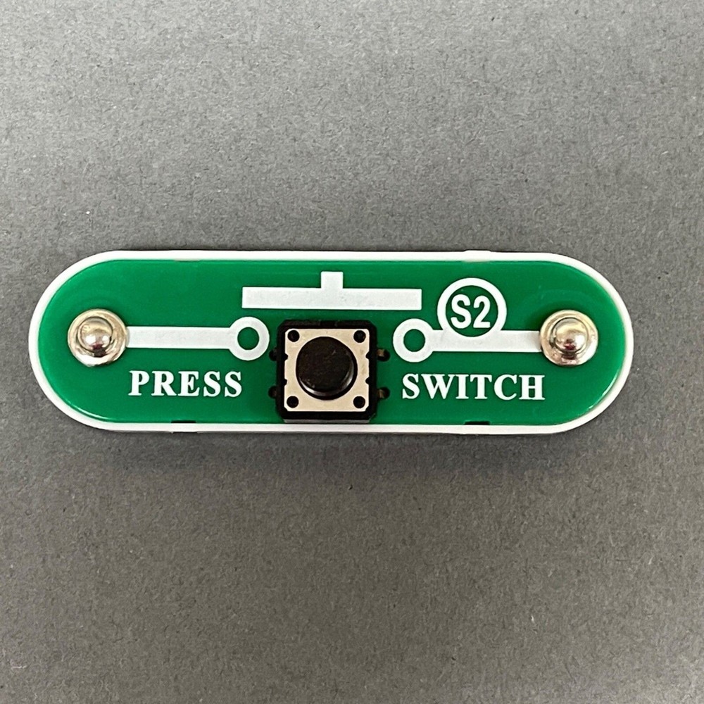 Snap Circuits by Elenco S2 Press Switch #6SCS2 Replacement Add-on Part